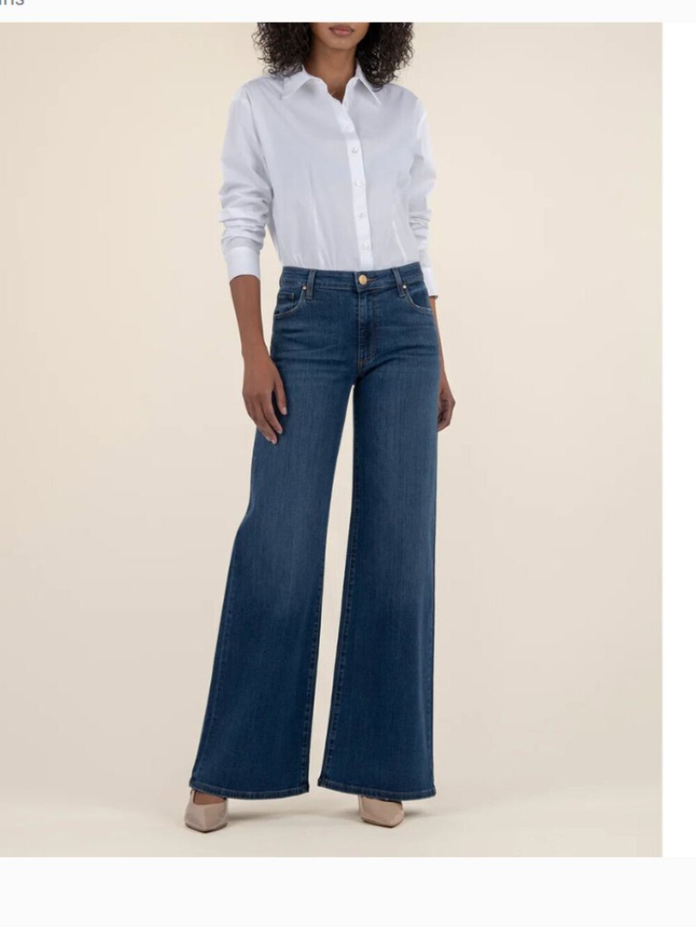 Kut from the Kloth Margo Wide Leg Jean 2 - Picture 2 of 9